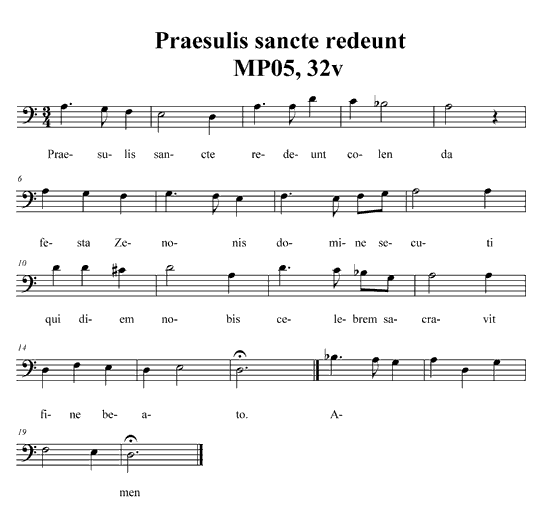 Praesulis sancte redeunt